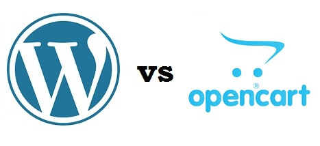 WordPress vs OpenCart WordPress vs OpenCart