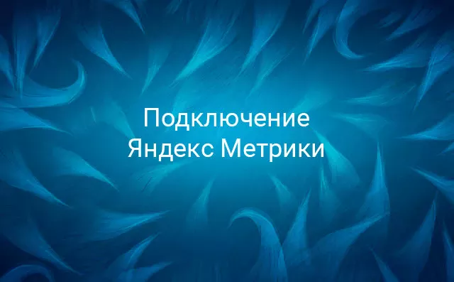 Подключение Яндекс метрики и её настройка